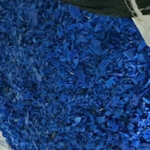 HDPE Blue Drum Regrind